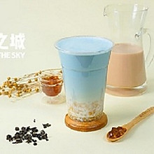 分层热饮：燕麦牛乳茶的做法