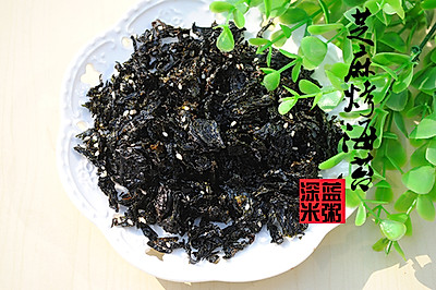 芝麻烤海苔——纯手工自制小零食