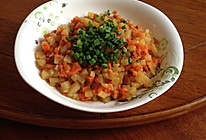 胡萝卜土豆丁的做法