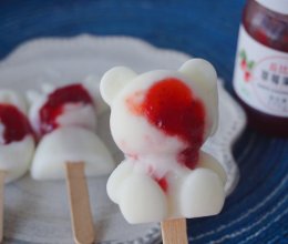 #丘比小能手料理课堂#10分钟制作—草莓酸奶雪糕的做法