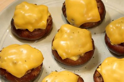 黑松露芝士烤香菇