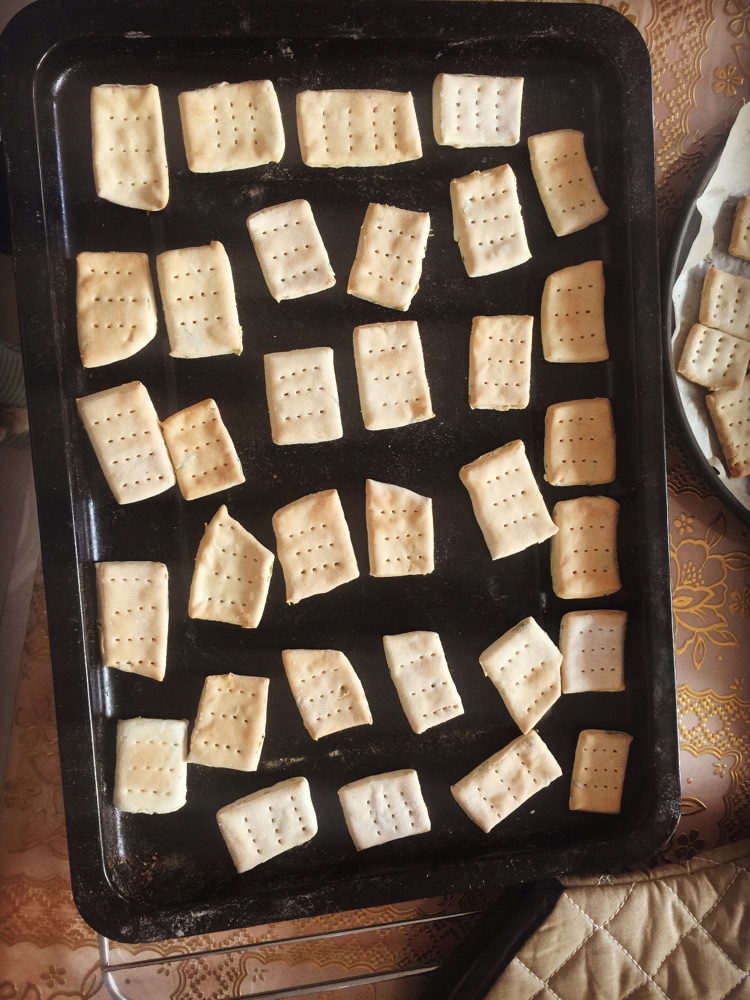 香葱咸饼干
