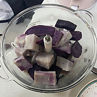 紫薯芋泥馅的做法图解3