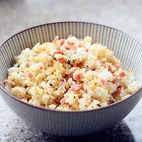 #味达美年味小馆#肉松火腿饭团的做法图解5