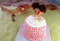 蕾丝小公主裱花蛋糕的做法