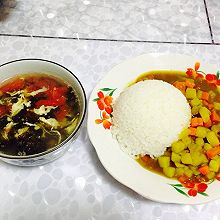 超级简单咖喱饭之一锅乱炖
