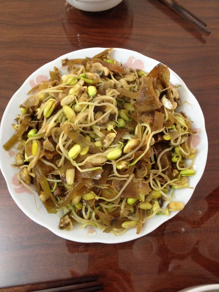 黄豆芽的做法