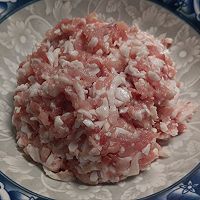 槐花饺子的做法图解4