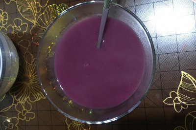 藜麦紫薯米糊