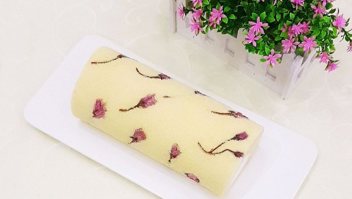 樱花蛋糕卷