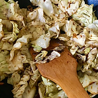 豆豉包菜的做法图解4