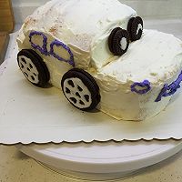小汽车蛋糕的做法图解10