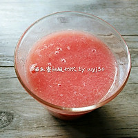 西瓜蜜桃酸奶饮的做法图解7