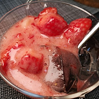 草莓白凉粉的做法图解3