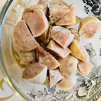 夜宵小食❤️土豆烤肠（空气炸锅版）的做法图解3