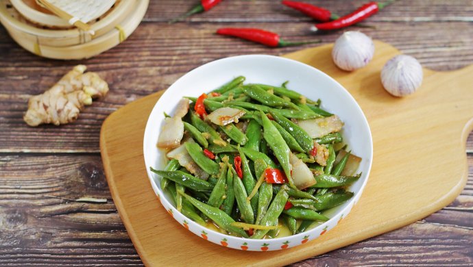 小炒四季豆