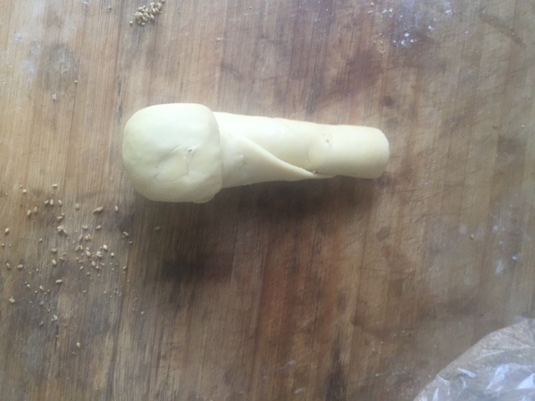 芝麻盐薄饼的做法图解6