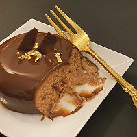 淋面(镜面)巧克力慕斯-熊谷裕子配方的做法图解16