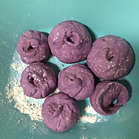 紫薯皮香菇包的做法图解6