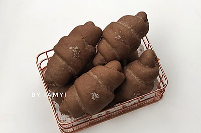 巧克力盐面包