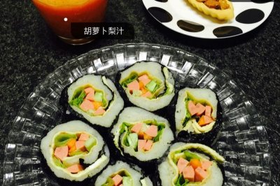 杂蔬海苔土豆卷
