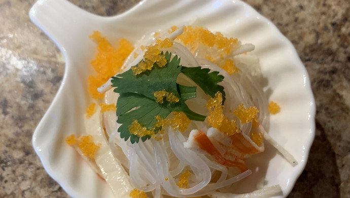 凉拌粉丝蟹肉棒
