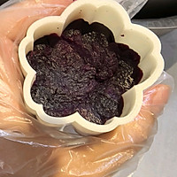 紫薯山药辅食月饼的做法图解4