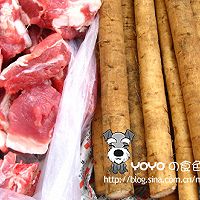 牛蒡排骨煲的做法图解1