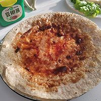 #一蔬一饭皆告白#减脂水煎鸡肉卷的做法图解10