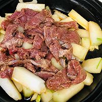 #鸡汁入家宴 感恩正当“食”#鸡汁冬瓜牛肉煲的做法图解10