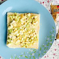 最简单最美味的三明治#丘比沙拉汁#的做法图解4