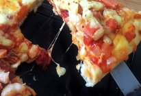 小白初体验—至尊海鲜披萨（好吃喔）easy～的做法