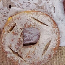 乡村核桃乳酪面包