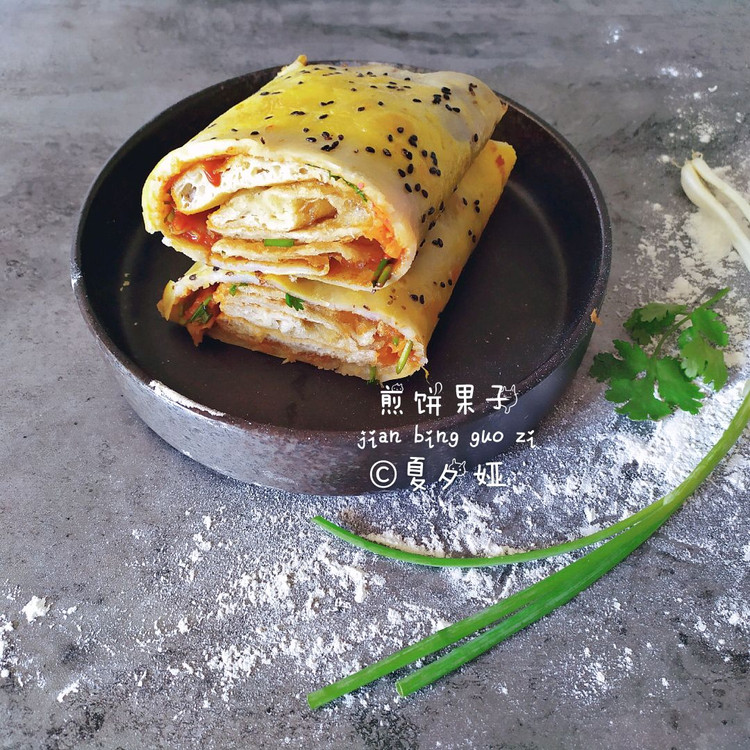 小麦煎饼馃子（附手工甜面酱方子）的做法