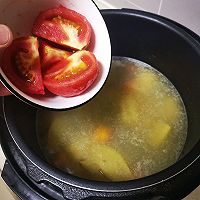 清炖排骨（番茄玉米胡萝卜炖排骨）的做法图解4
