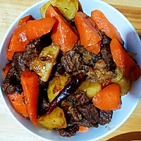 红烧牛肉牛腩炖土豆胡萝卜的做法图解14