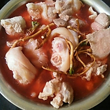 猪脚炖七叶根