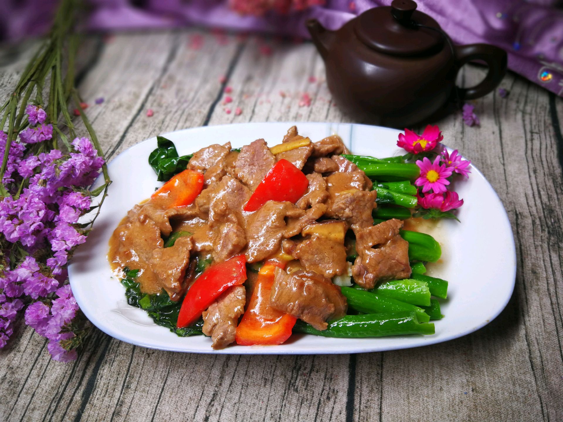 潮汕人的第一硬菜----猪油渣炒芥蓝 - 家在深圳