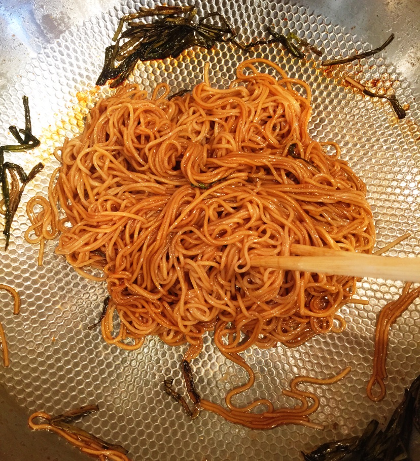 葱油拌面的做法图解6