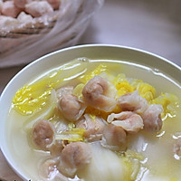 鱼皮饺白菜汤的做法图解7