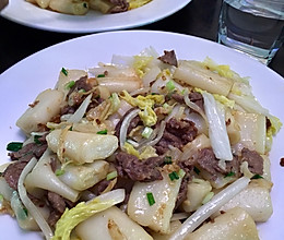 牛河炒糕的做法