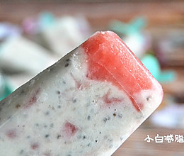 解暑又管饱的奇亚籽酸奶水果冰棍的做法