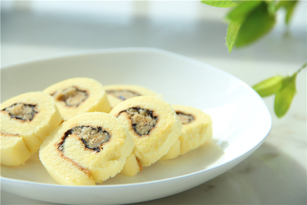 肉松蛋糕小卷——秋日小清新