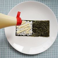 丘比沙拉酱-手卷寿司的做法图解5