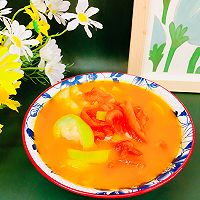 #唯有美食最粽要#西红柿丝瓜汤的做法图解12