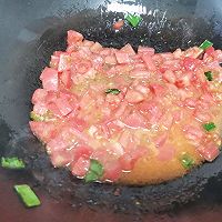 #减一点更好#茄汁鸡蛋的做法图解4