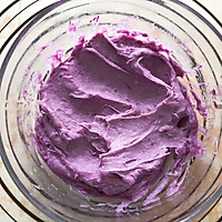 #好吃不上火#紫薯芋泥烤年糕的做法图解5