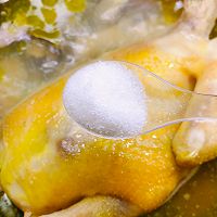 #福临门 福禄双全#鲍鱼鸡汤刀削面的做法图解3