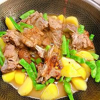 #唯有美食最粽要#土豆四季豆烧排骨的做法图解12