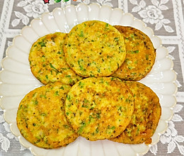 每天吃个快手减脂早餐饼：生菜虾滑鸡蛋饼的做法